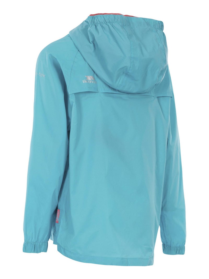 Intrusion Qikpac - Veste imperméable repliable unisexe Bleu canard - Kiabi