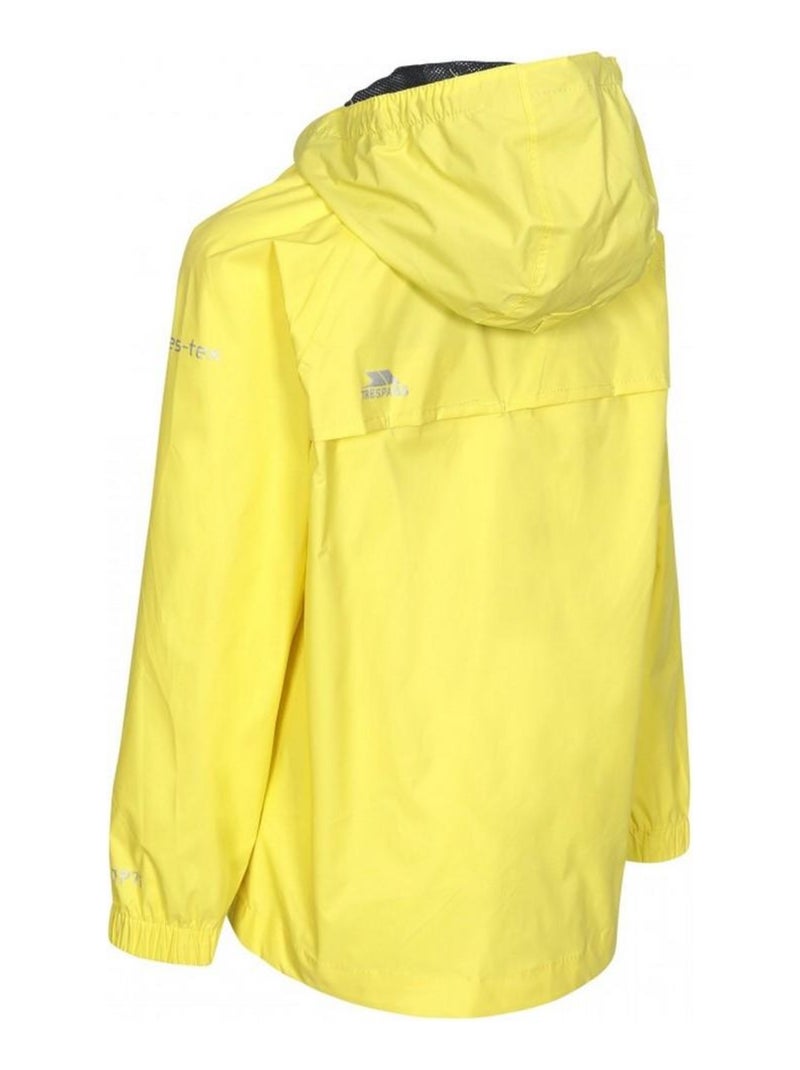 Intrusion Qikpac - Veste imperméable repliable unisexe Jaune - Kiabi