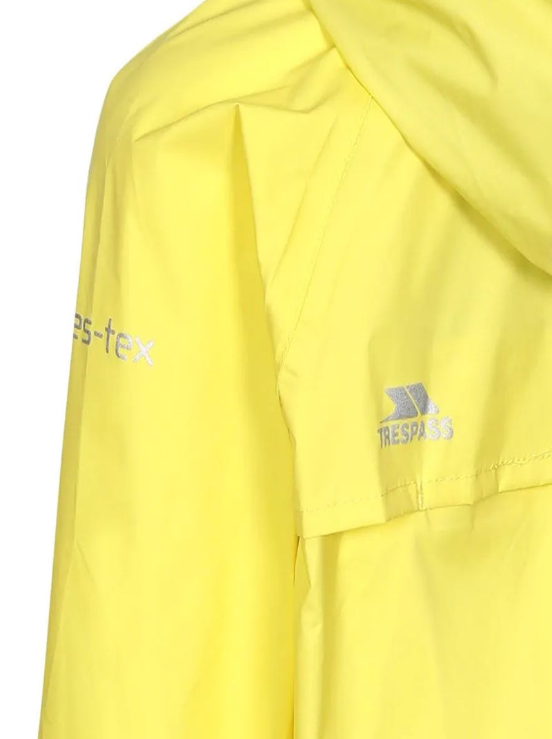 Intrusion Qikpac - Veste imperméable repliable unisexe Jaune - Kiabi