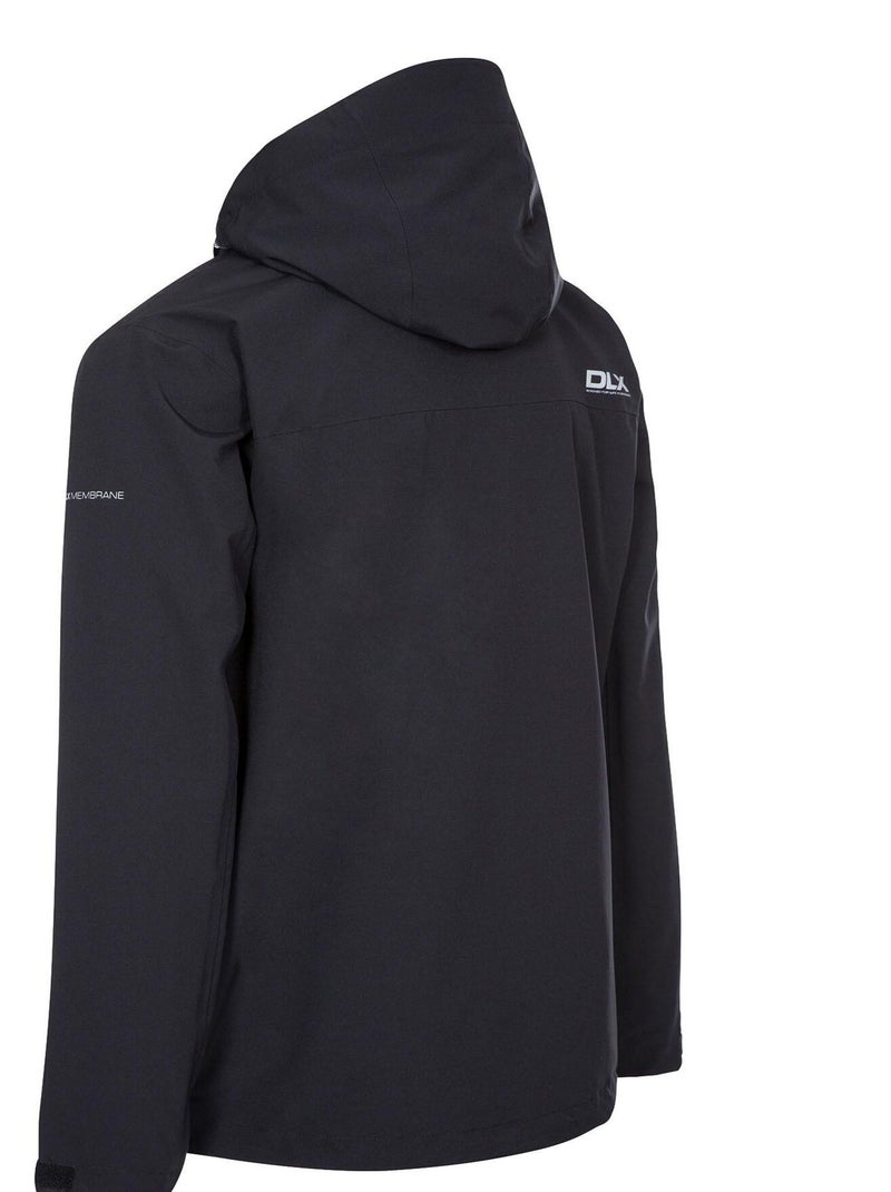 Intrusion Veste imperméable Oswalt DLX pour hommes Noir - Kiabi