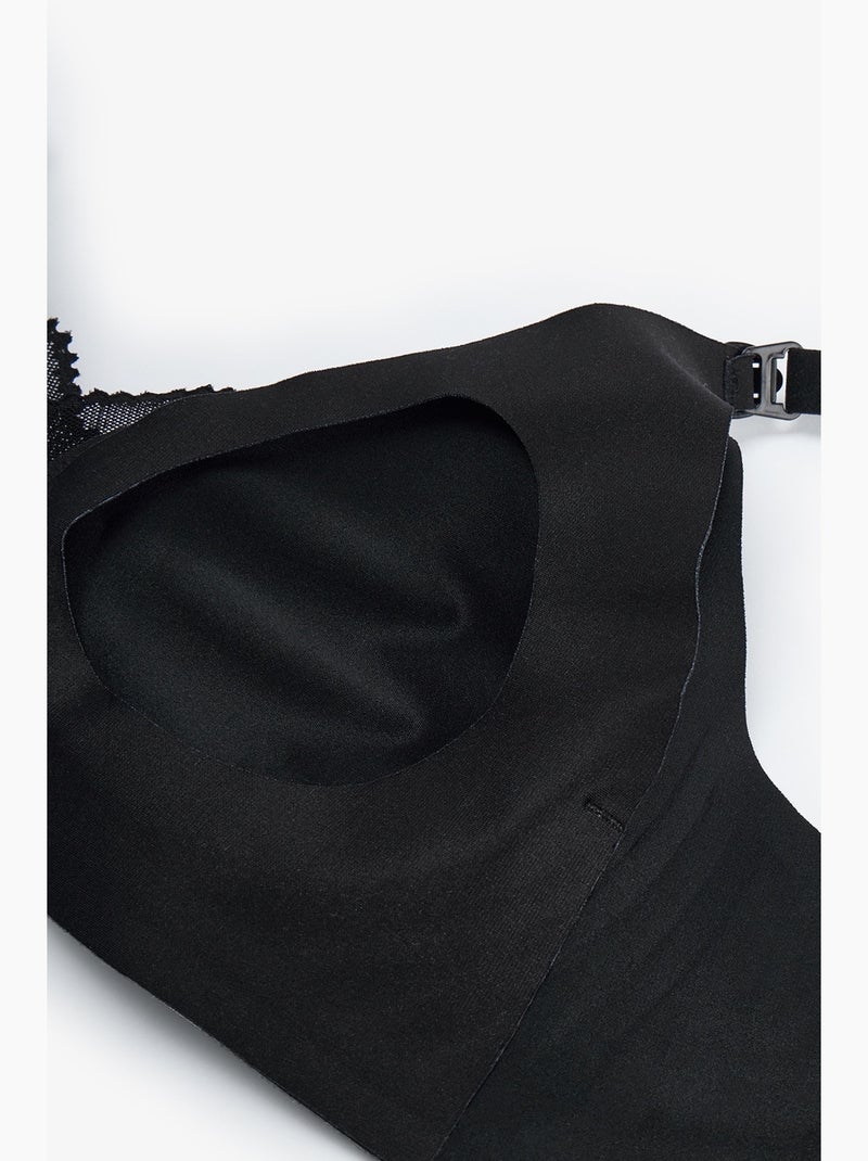 Invisible mama soutien-gorge sans armatures penti Noir - Kiabi