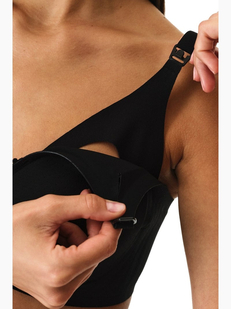 Invisible mama soutien-gorge sans armatures penti Noir - Kiabi