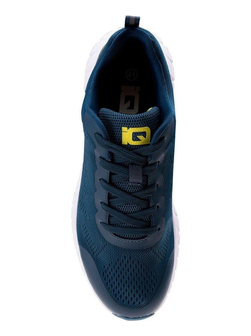 IQ - Baskets motif/style logo JARGER Bleu Jaune Bleu - Kiabi