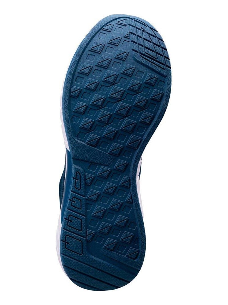 IQ - Baskets motif/style logo JARGER Bleu Jaune Bleu - Kiabi