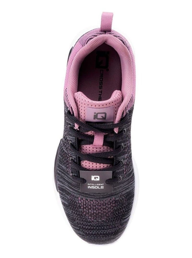 IQ - Baskets SALEA Noir Mauve - Kiabi