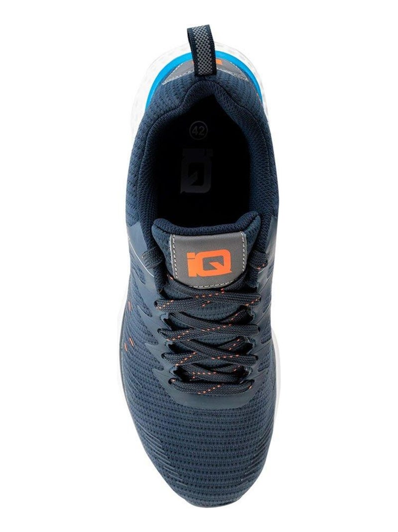 IQ - Baskets SOCAR Bleu Orange Gris - Kiabi