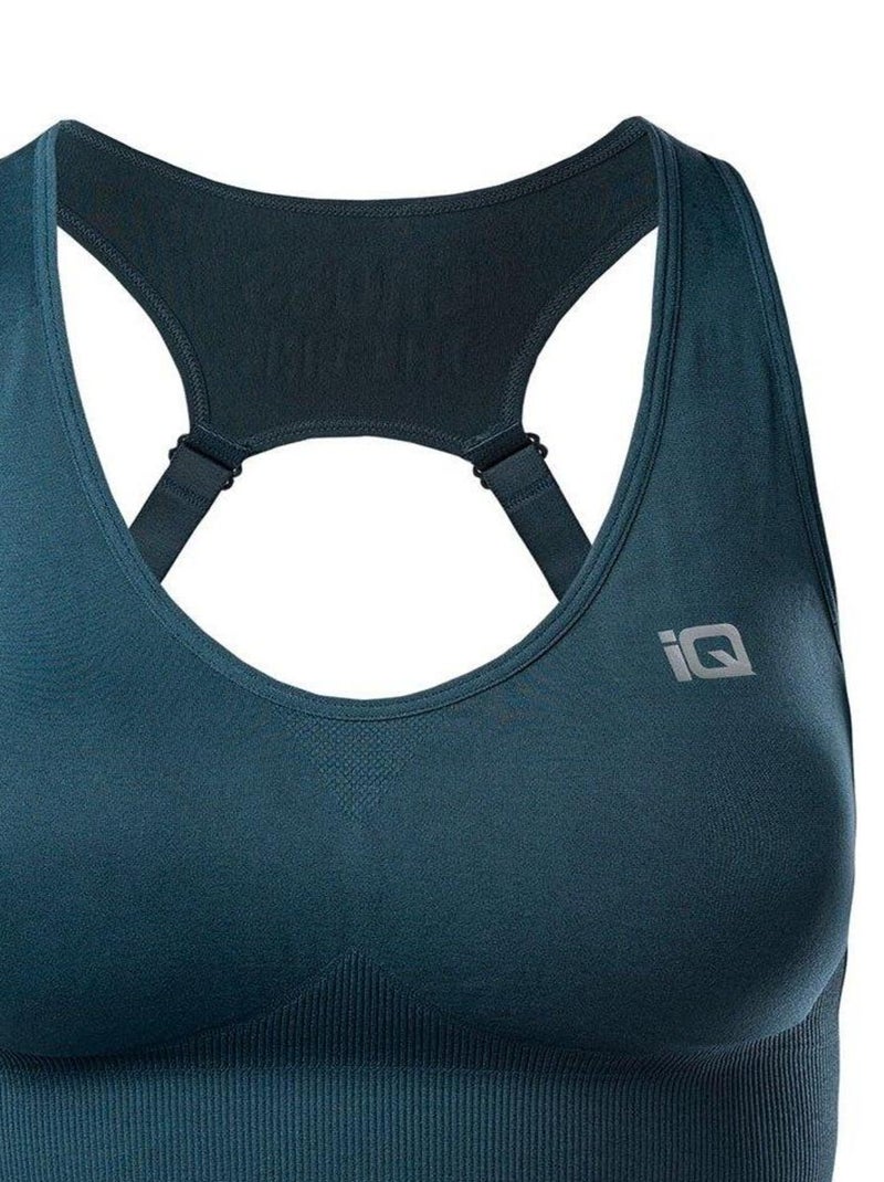 IQ - Brassière de sport CARMEN Bleu nuit - Kiabi