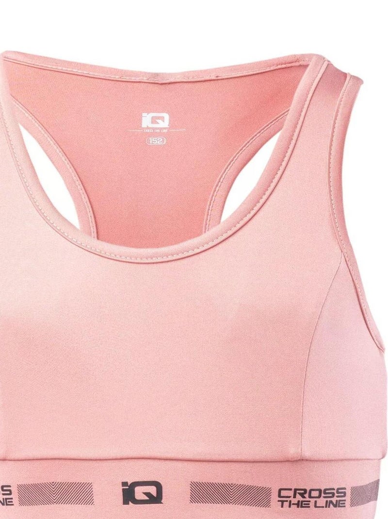 IQ - Brassière de sport CLAI Rose parme - Kiabi