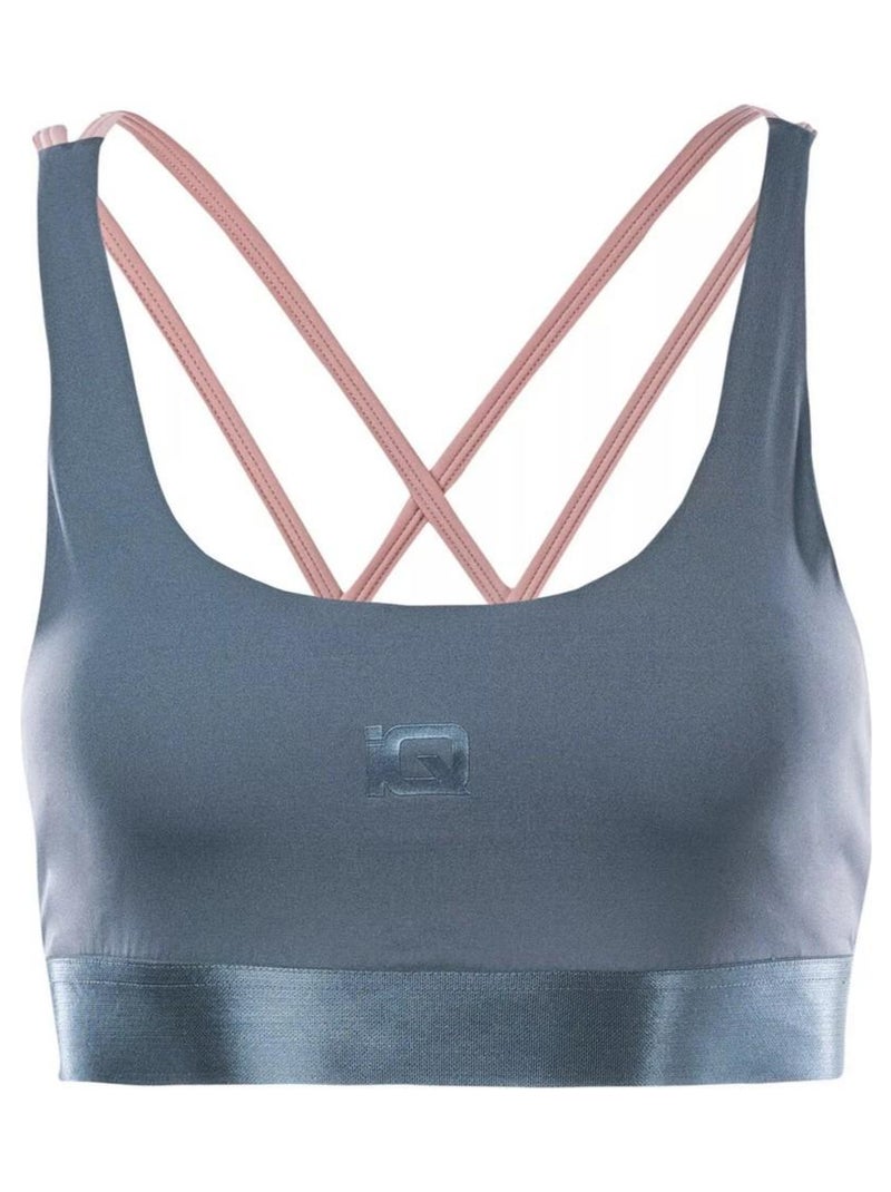 IQ - Brassière de sport MALIA Gris Violet clair - Kiabi