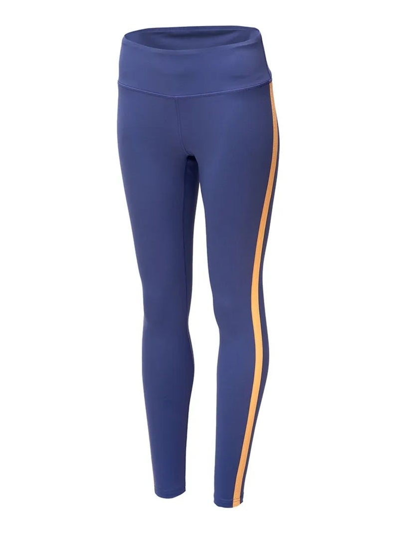 IQ - Legging JESSINA Bleu marine/Orange fluo - Kiabi