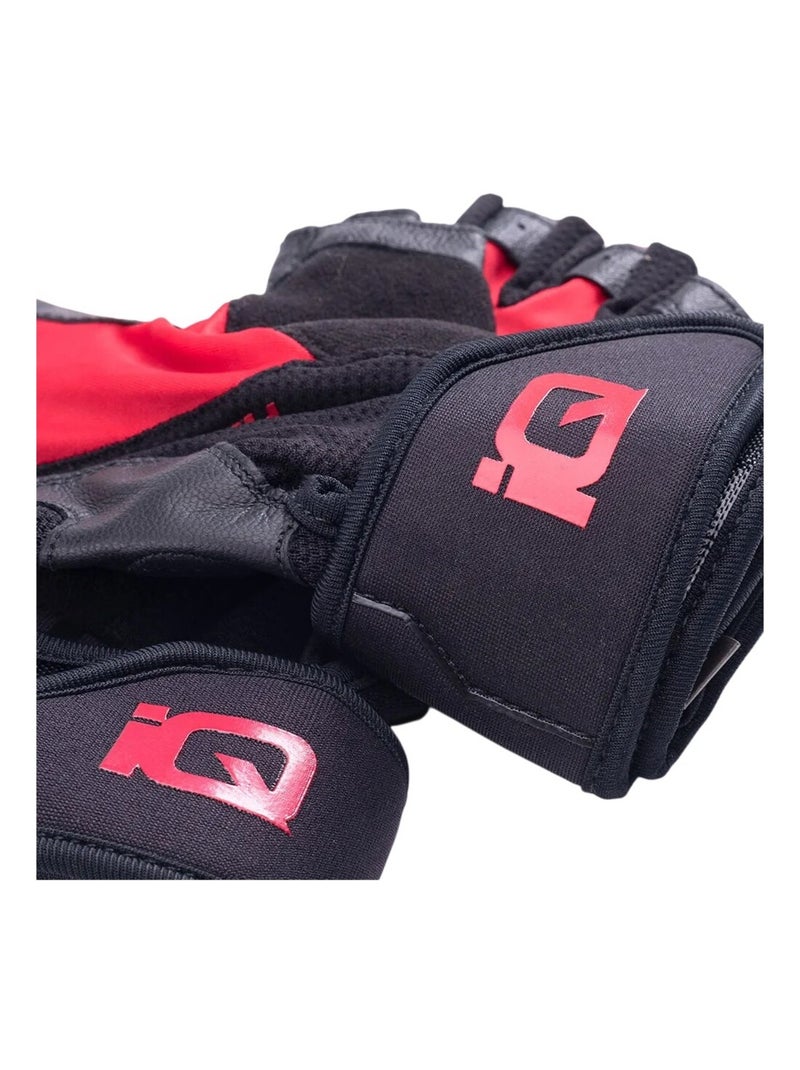 IQ - Mitaines IBRO Noir Rouge - Kiabi