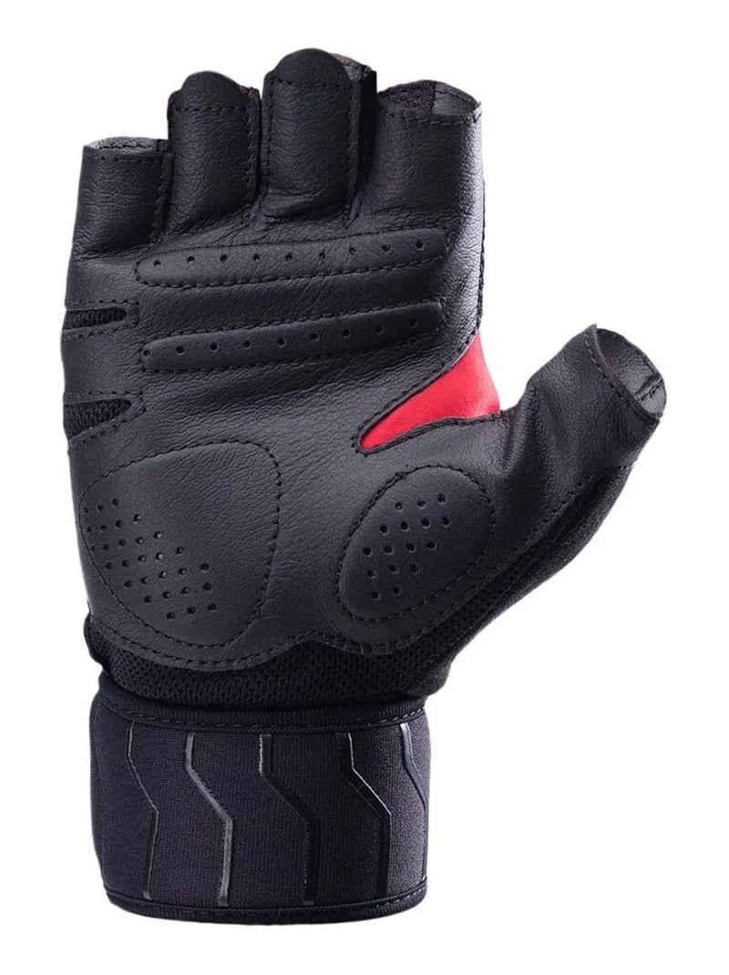 IQ - Mitaines IBRO Noir Rouge - Kiabi