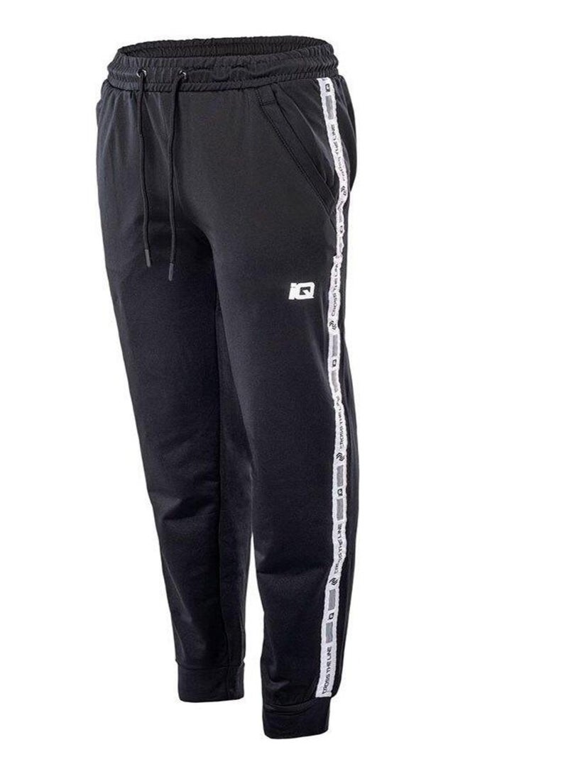 IQ - Pantalon de jogging EMRIS Noir Blanc - Kiabi