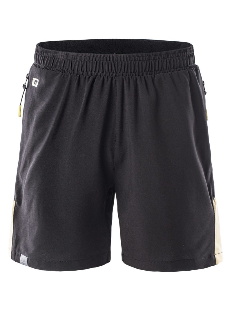 IQ - Short ÇaIA Noir Jaune - Kiabi