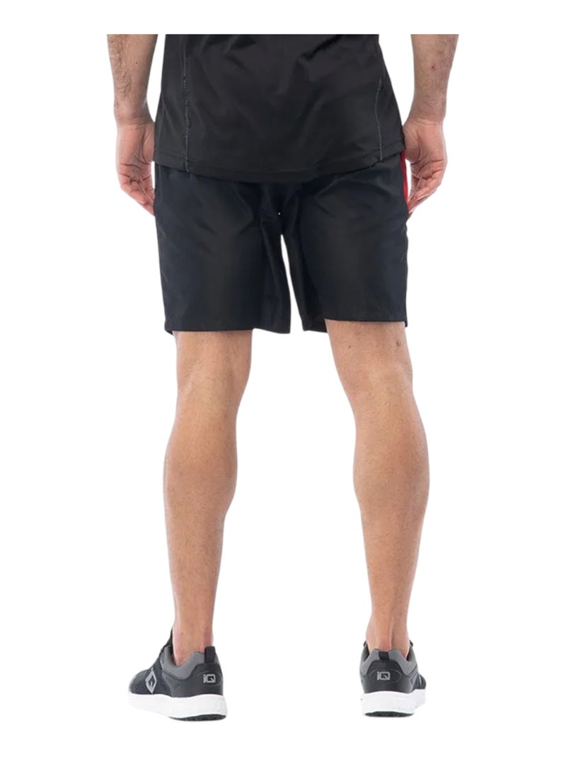 IQ - Short DAREN Noir Rouge - Kiabi