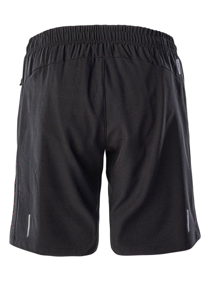 IQ - Short PORIO Noir Rouge - Kiabi