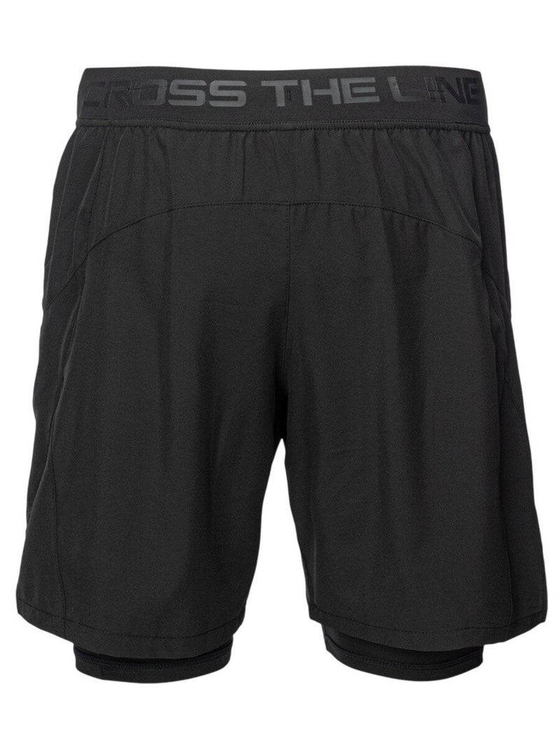 IQ - Short style Logo WELBY Noir - Kiabi