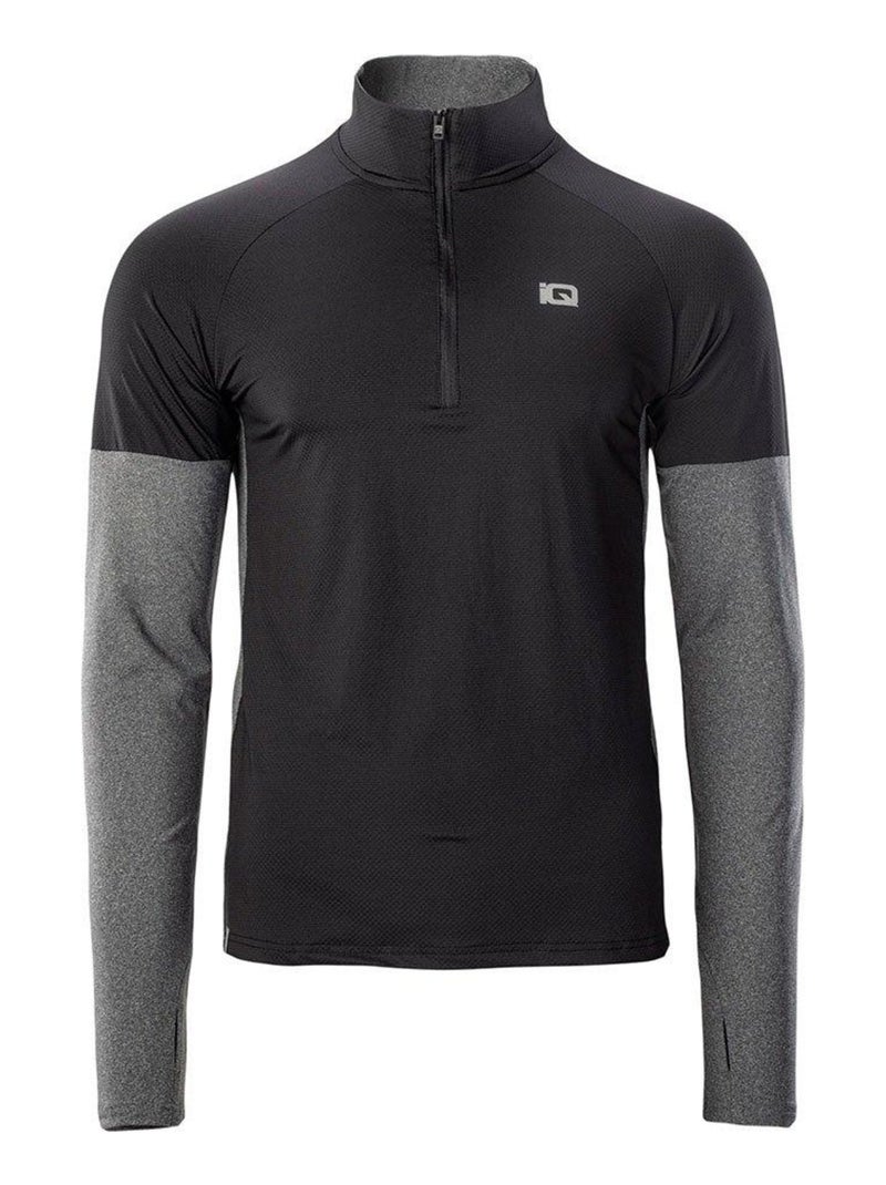 IQ - Sweat IMMO Noir Gris - Kiabi