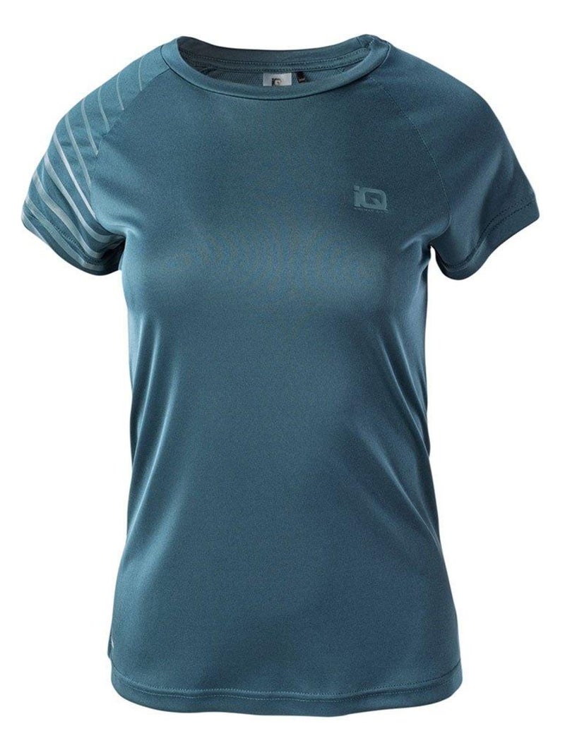 IQ - T-shirt HIDA Bleu Vert - Kiabi