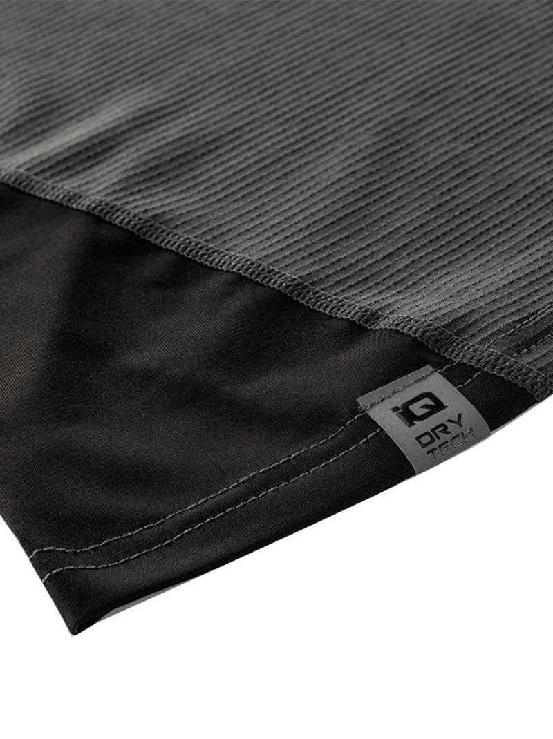 IQ - T-shirt ILANGE Gris Gris anthracite - Kiabi