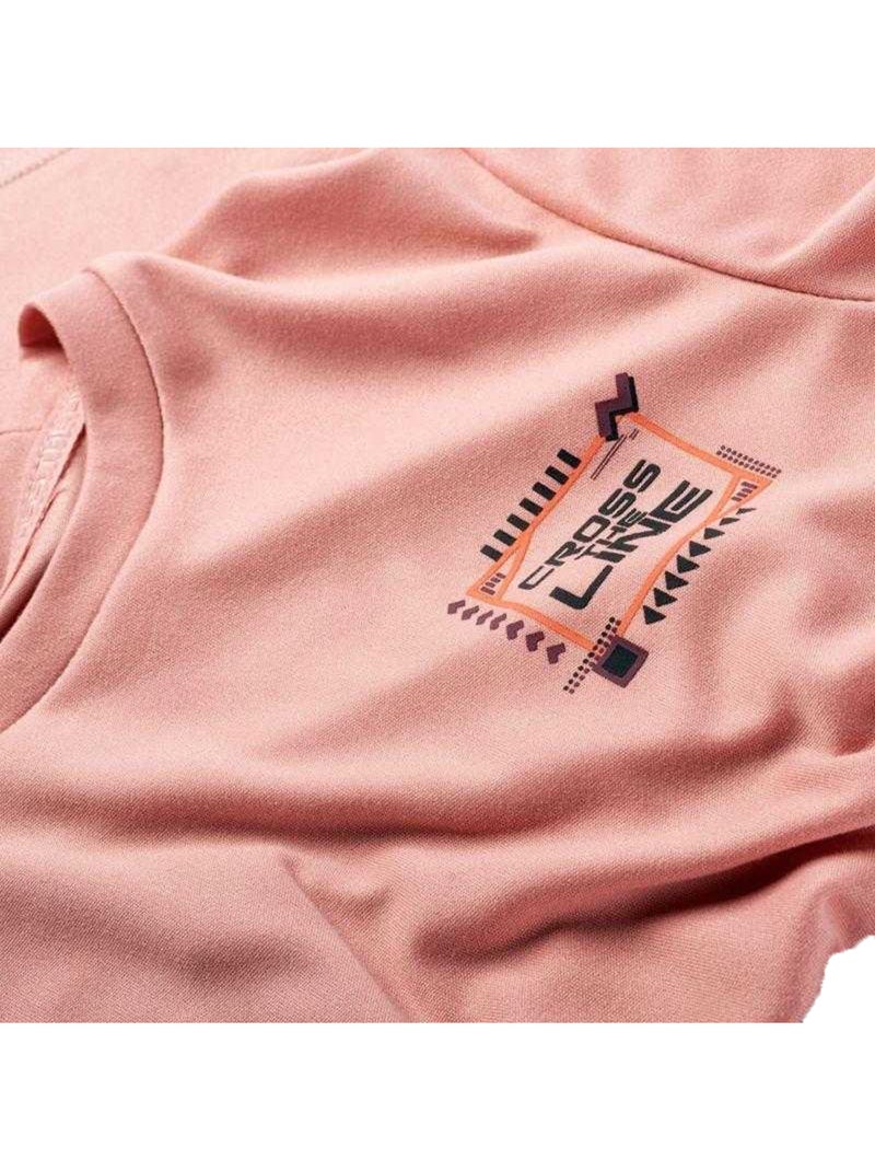 IQ - T-shirt KELLY CROSS THE LINE Orange - Kiabi