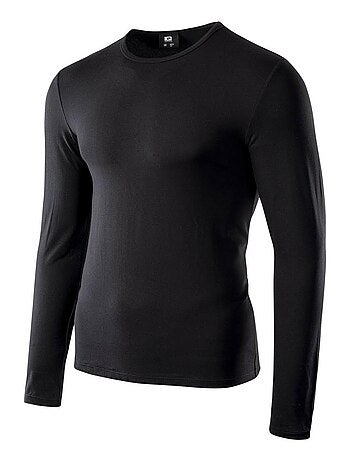 IQ - T-shirt manches longues motif/style uni MILKY