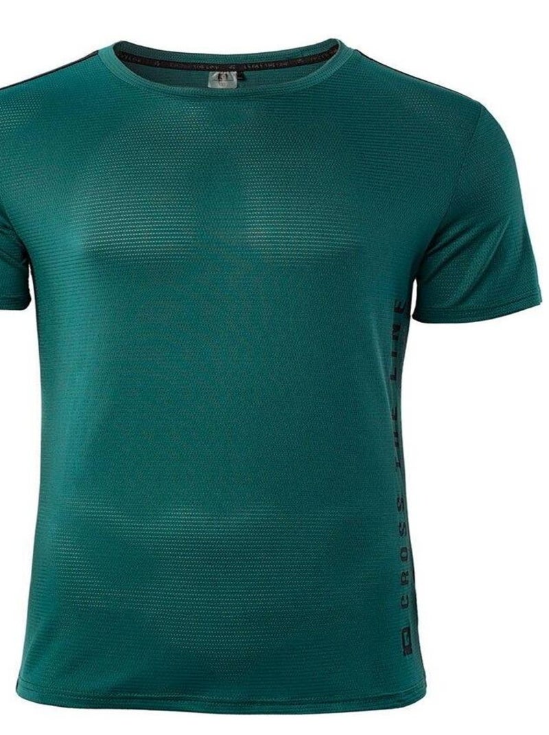 IQ - T-shirt SEMIO Gris Vert - Kiabi