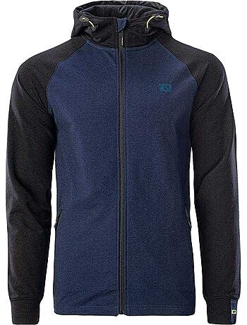 IQ - Veste polaire CROSS THE LINE SILVE