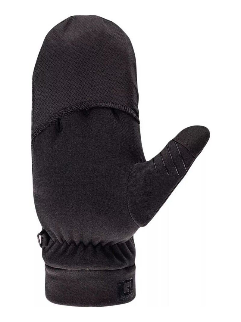 IQ Gants de ski rayés Nusa II Femme/Femme Noir Gris - Kiabi