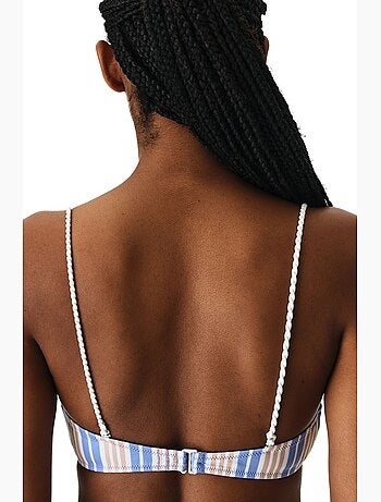 Irene haut de bikini rayé penti