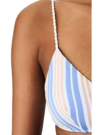 Irene haut de bikini rayé penti