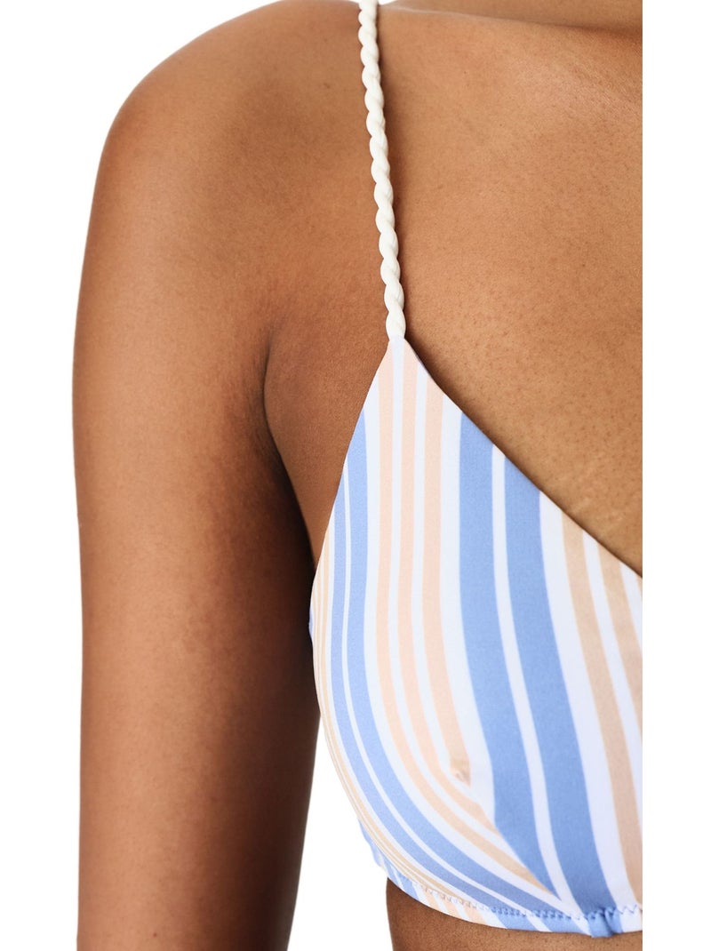 Irene haut de bikini rayé penti Bleu ciel - Kiabi