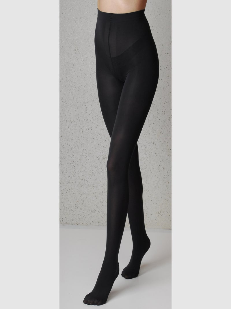 Iride 50den opaque collant 3D Gris - Kiabi