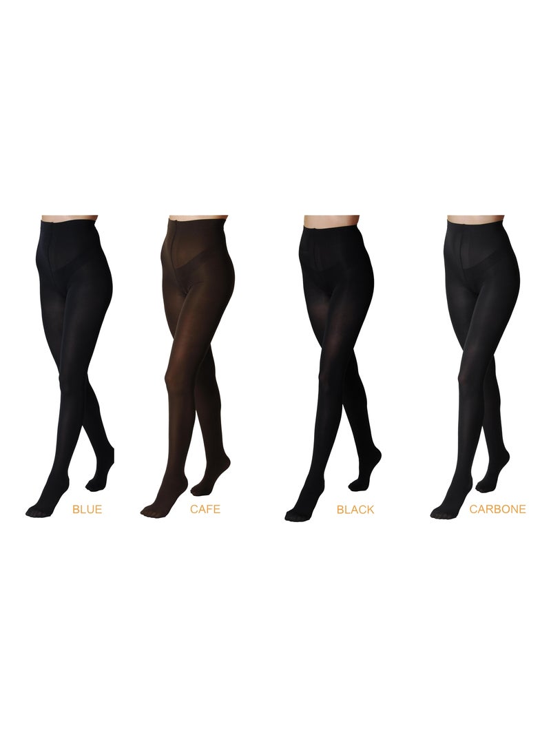 Iride 50den opaque collant 3D Marron - Kiabi