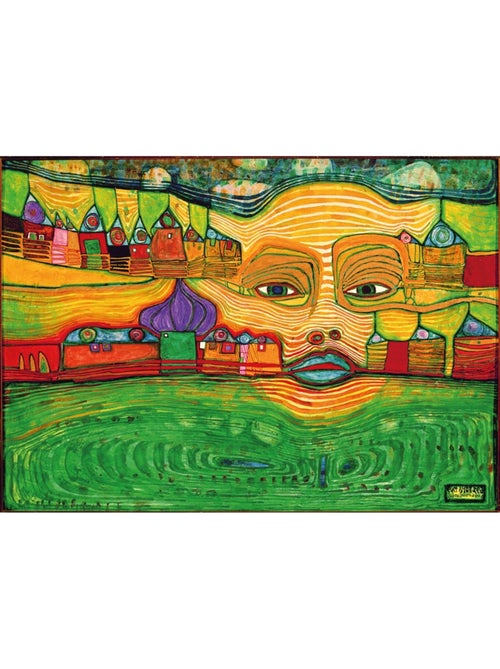 Irinaland sur les balkans de hundertwasser - Kiabi