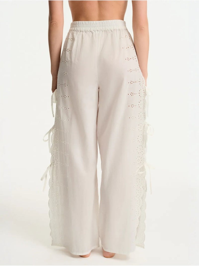 Isaline pantalon penti Blanc - Kiabi