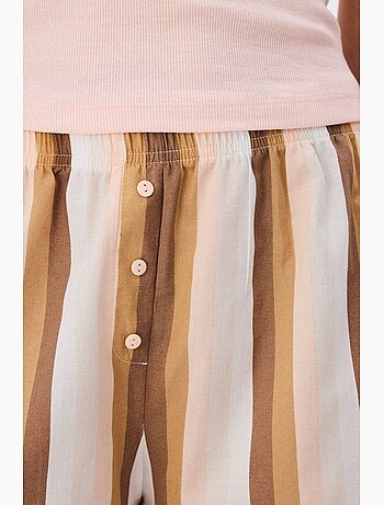 Isla ensemble de pyjama short rayé penti