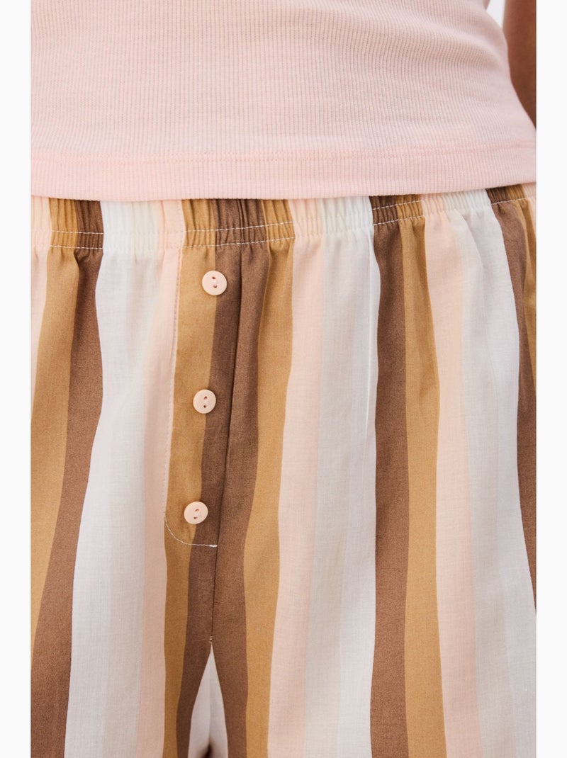 Isla ensemble de pyjama short rayé penti Blanc - Kiabi
