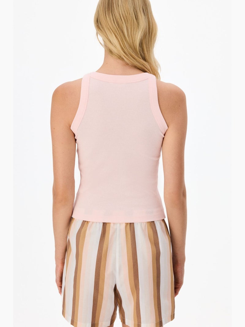 Isla ensemble de pyjama short rayé penti Blanc - Kiabi