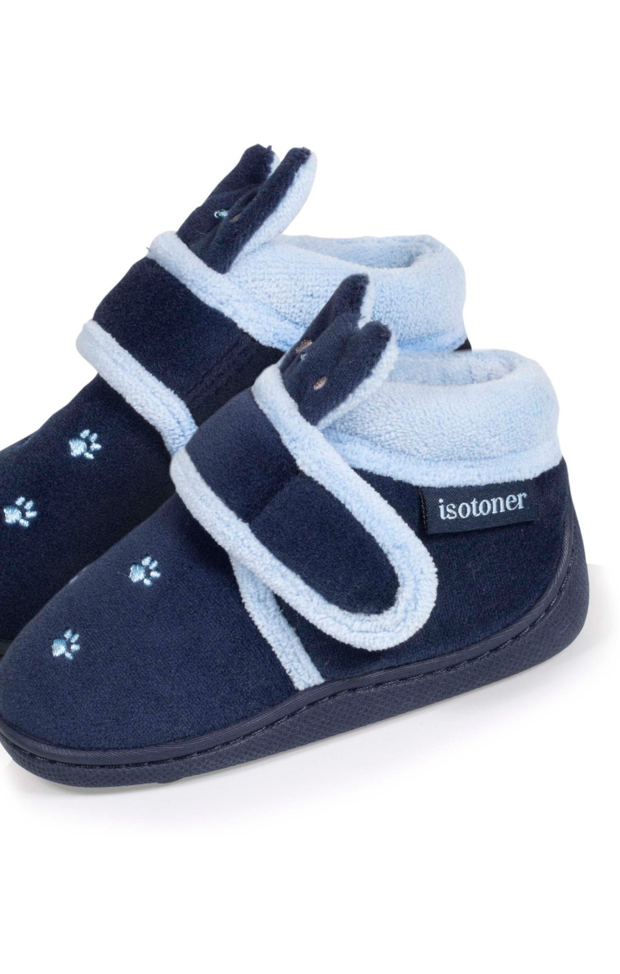 Chaussons Bottillons Fille Isotoner – Fermeture Scratch, Semelle Antidérapante, Taille 23, Doux Et Chauds - 4