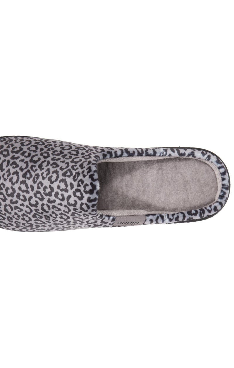 Isotoner Chaussons Mules Femme Léopard Marron - Kiabi
