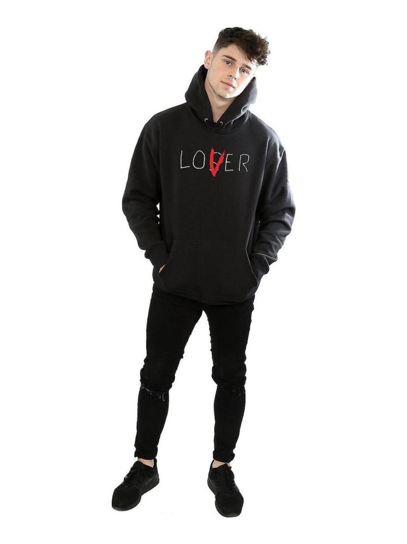 It - Sweat à capuche LOSER LOVER Noir - Kiabi