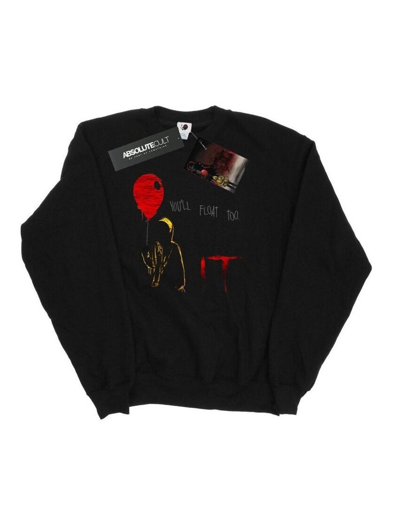 It - Sweat FLOAT Noir - Kiabi