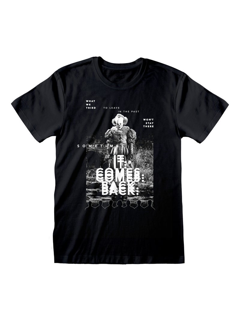 It - T-shirt COMES BACK Noir - Kiabi
