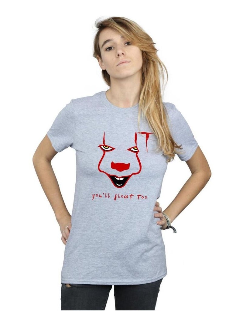 It - T-shirt FLOAT Gris chiné - Kiabi