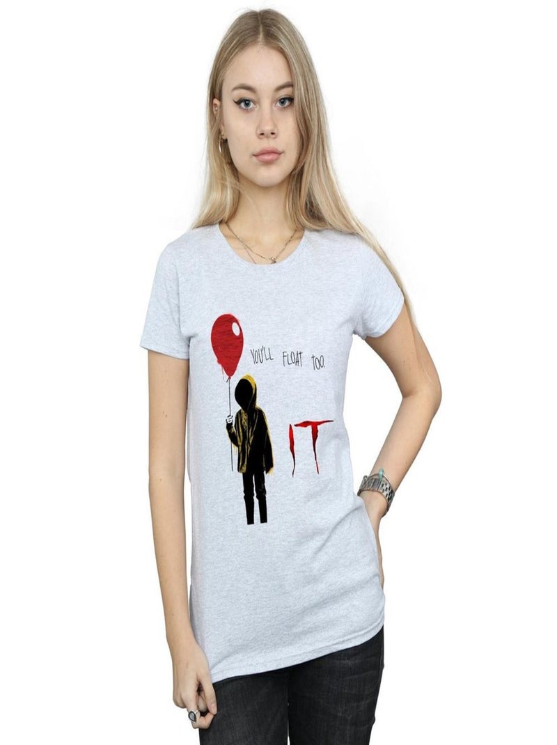 It - T-shirt FLOAT Gris chiné - Kiabi
