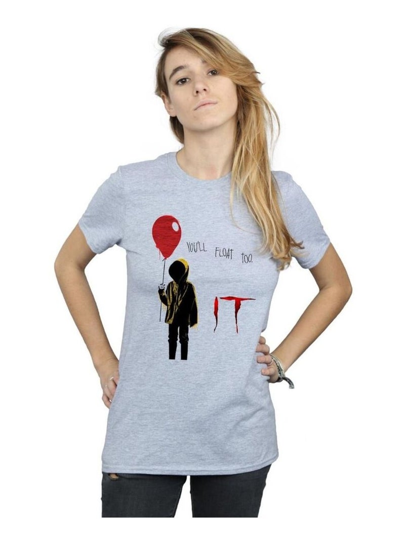 It - T-shirt FLOAT Gris chiné - Kiabi