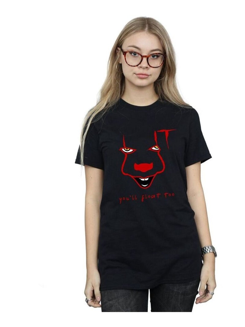 It - T-shirt FLOAT Noir - Kiabi