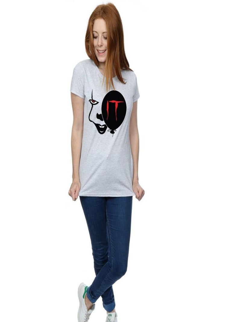 It - T-shirt Gris chiné - Kiabi