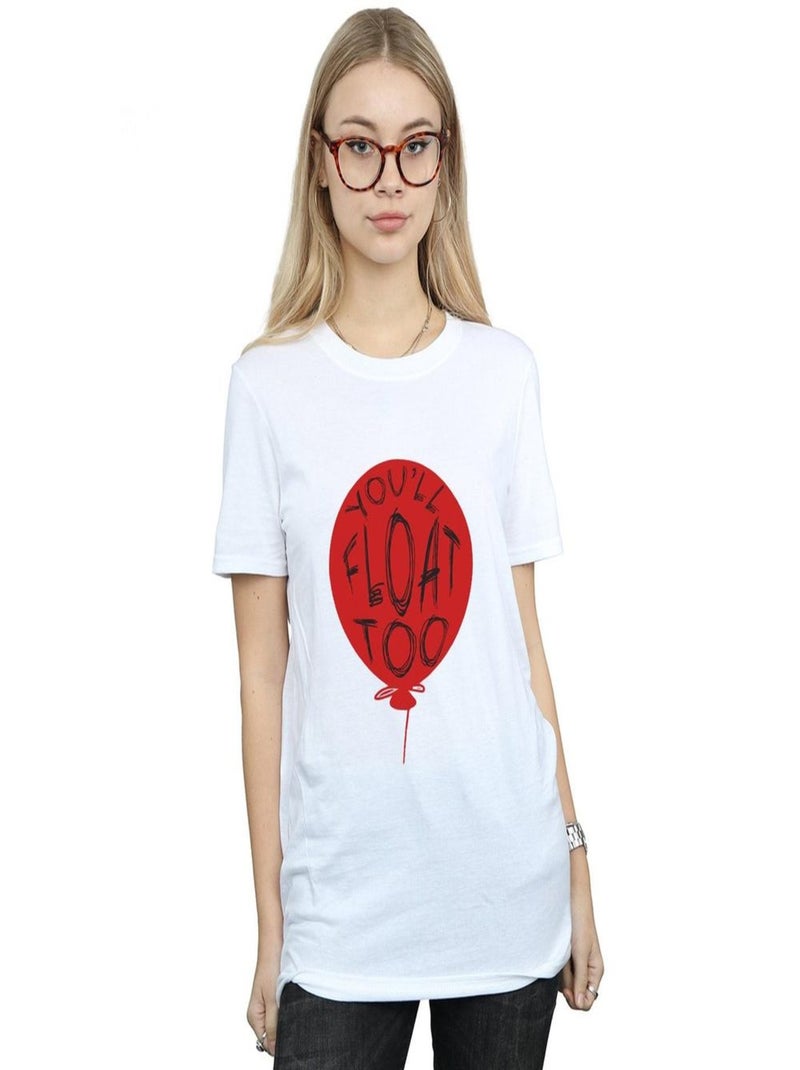 It - T-shirt YOU'LL FLOAT TOO Blanc - Kiabi
